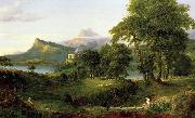Thomas Cole Course of Empire oil painting